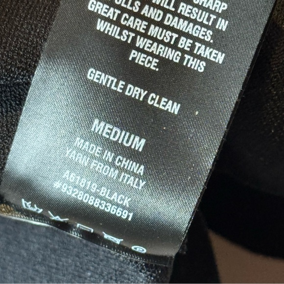 Scanlan Theodore Micro Crepe Boat Neck Sweater M - Picture 15 of 15